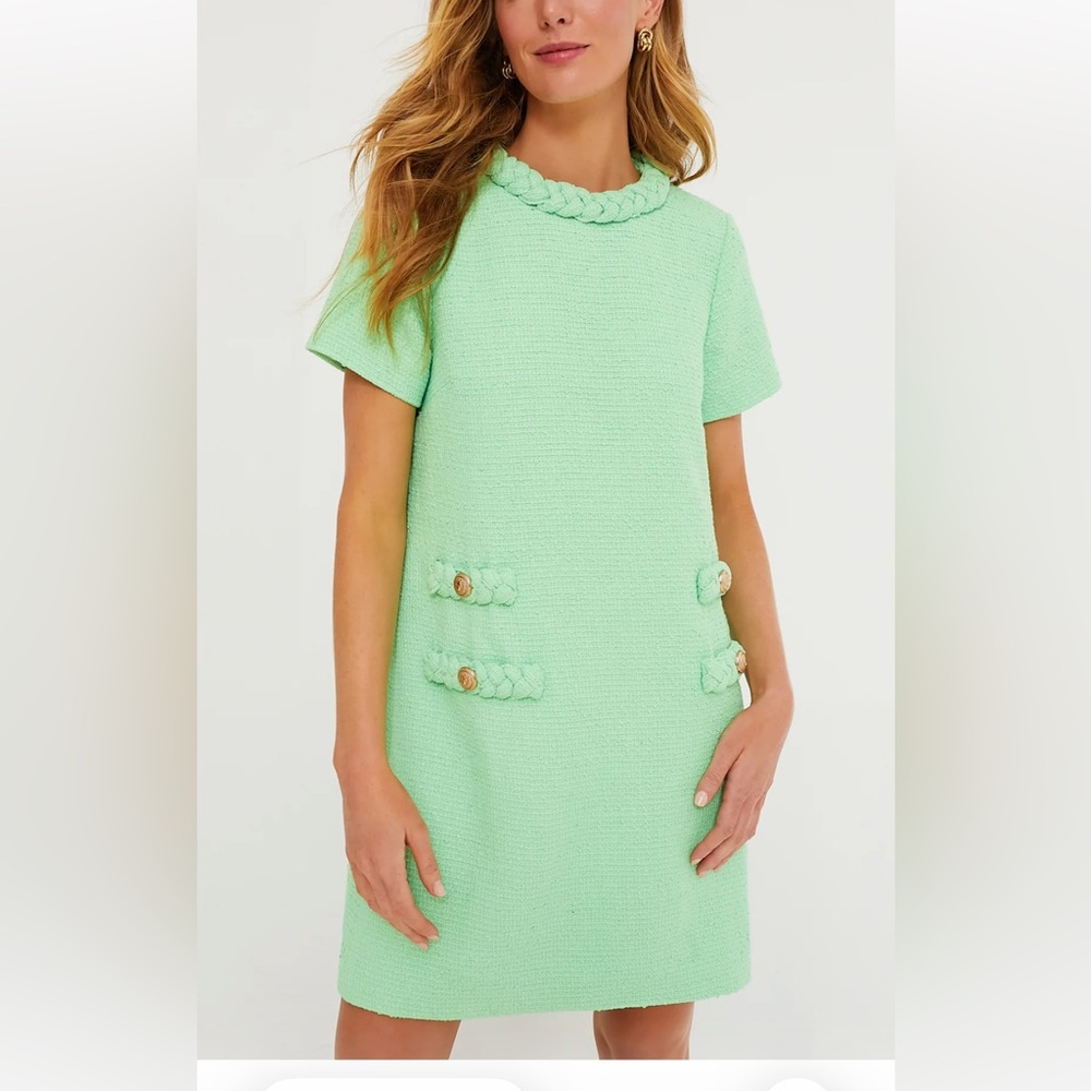 NWT Tuckernuck Jackie Dress in palm beach green
